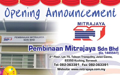 First Office in Kuching, Sarawak