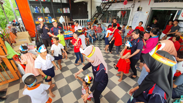 CHARITY VISIT TO ORPHANAGE