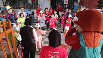 CHARITY VISIT TO ORPHANAGE