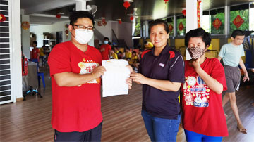 Donation to the Underprivileged 