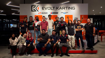 Electric Go Kart Night Race