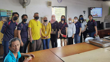 Visit to the Senior Citizen Care Centre