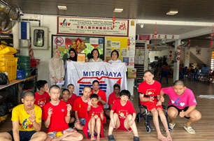 Celebrating the Season with Persatuan Insan Istimewa Cheras Selangor (PIICS)