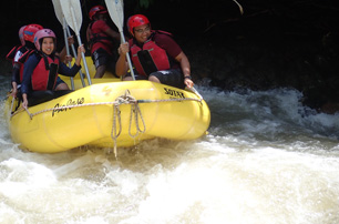 White Water Rafting at Slim River