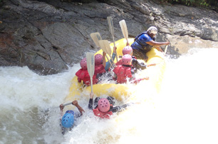 White Water Rafting at Slim River