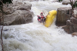 White Water Rafting at Slim River