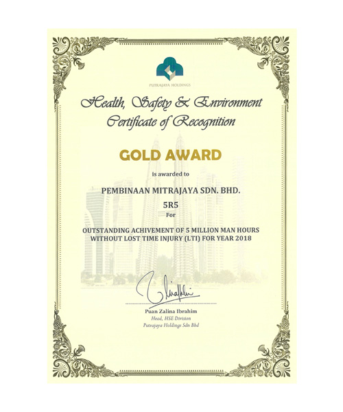 Malaysian Construction Industry Excellence Awards 2018