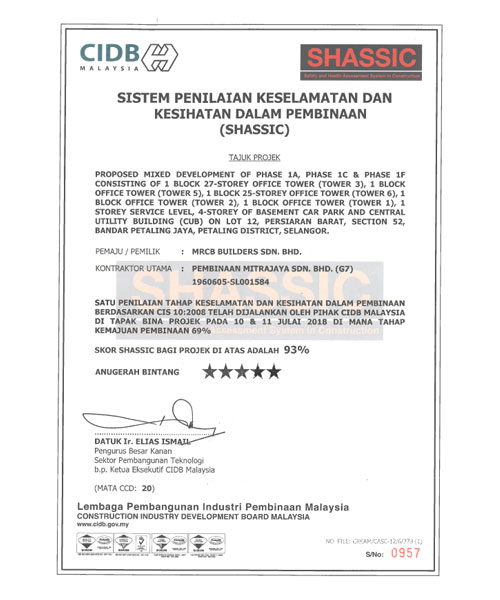 HEALTH, SAFETY RECOGNITION