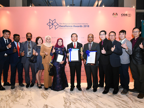 Malaysian Construction Industry Excellence Awards 2018