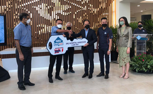 IMU HOSPITAL HANDOVER